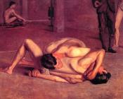 托马斯 伊肯斯 : The Wrestlers